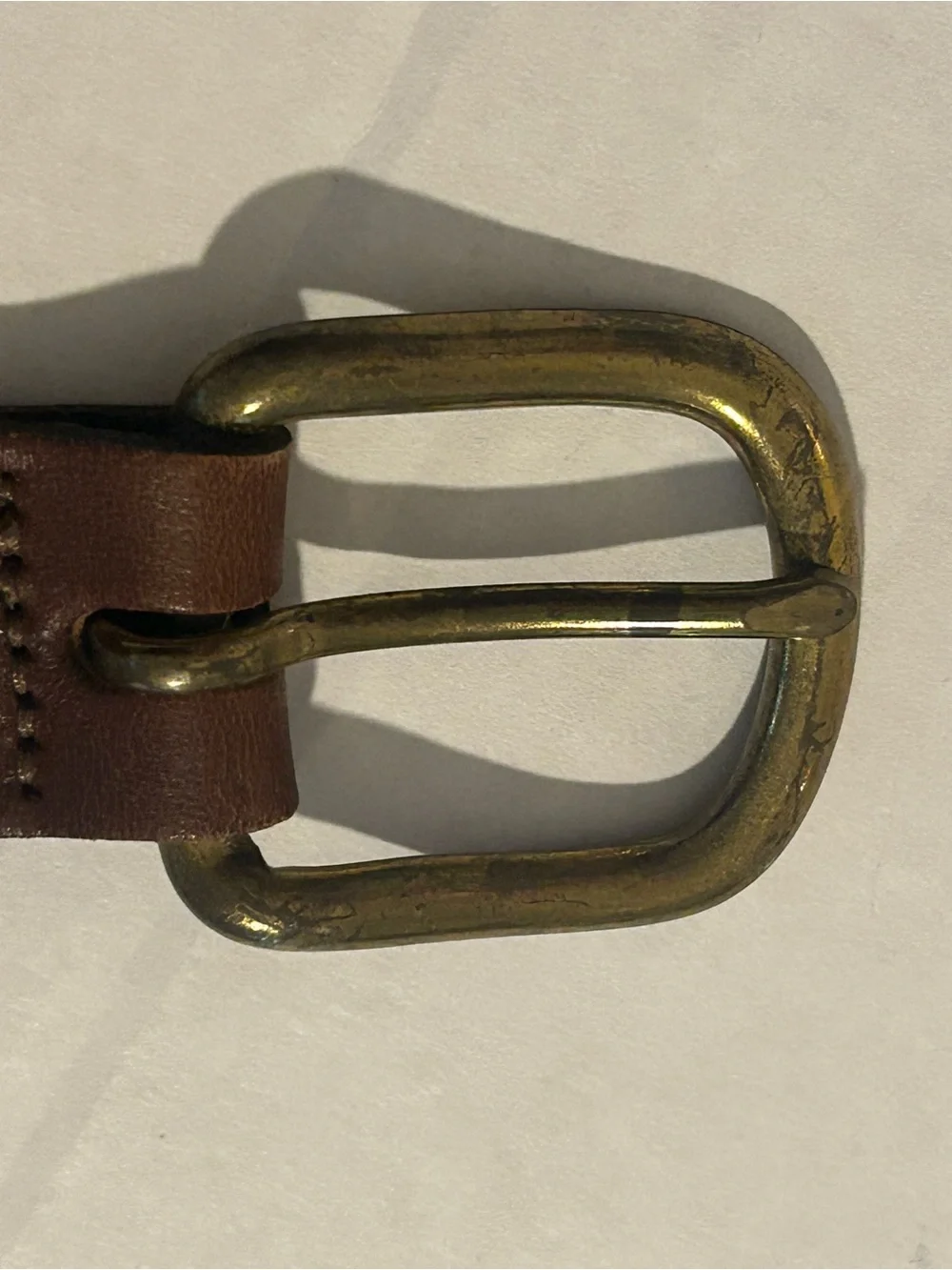 Vintage Leather Man Bermuda Braided Golf Belt Embedded Nautical Overlay Golf